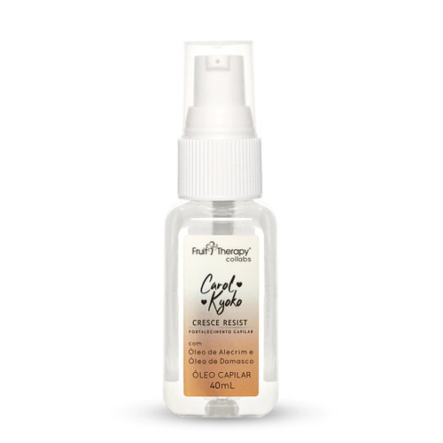 Fruit Therapy Collabs Carol Kyoko Aceite Capilar de Romero y Albaricoque - Fortalecedor Capilar 40ml/1.35 fl.oz