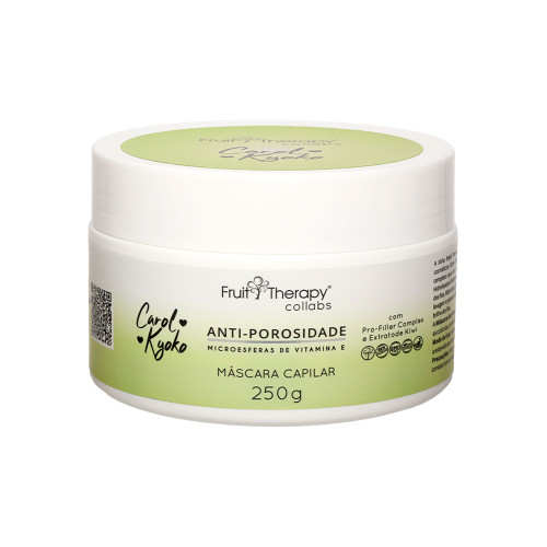 Fruit Therapy Collabs Carol Kyoko Mascarilla Capilar Anti-Porosidad con Extracto de Kiwi 250g/8.8 oz