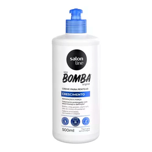 Salon Line Sos Bomba Original: Crema para peinar 500ml/16.9fl.oz