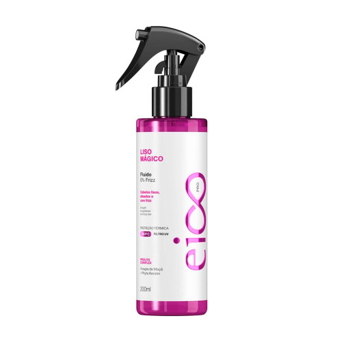 Eico Professional 0% Frizz Leave-In Magic Smooth Fluid con Complejo ProLiss 200ml/6.76 fl.oz