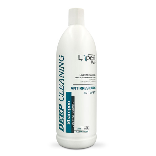 Expert Hair Champú Anti-Residuos de Limpieza Profunda con Acción Desmineralizante 1L/33.8 fl.oz