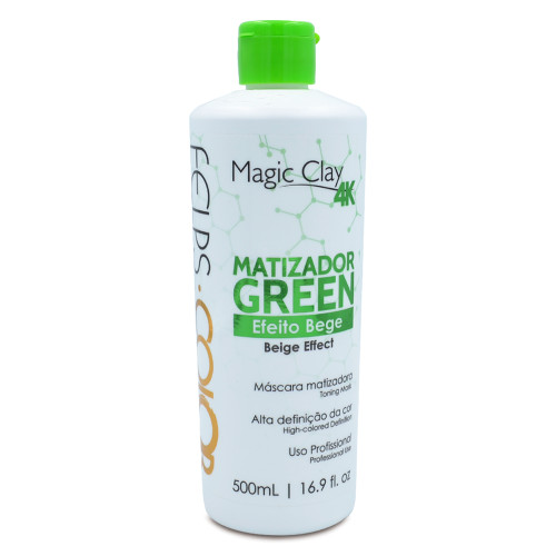 Felps Color Matizador Green Beige Effect Máscara Matizadora Verde Efeito Bege Hair Care 500ml/16.9fl.oz