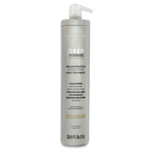 Korth Guyenne Deep Alisamento Regenerador Tratamiento Reconstructivo Alisador para el Cabello 1L/33.81 fl.oz