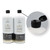 Kit Borabella  Sistema de alisado Don't Cry More Definitive Organic Não Chore Mais Hair Care 2x1L/2x33.8fl.oz