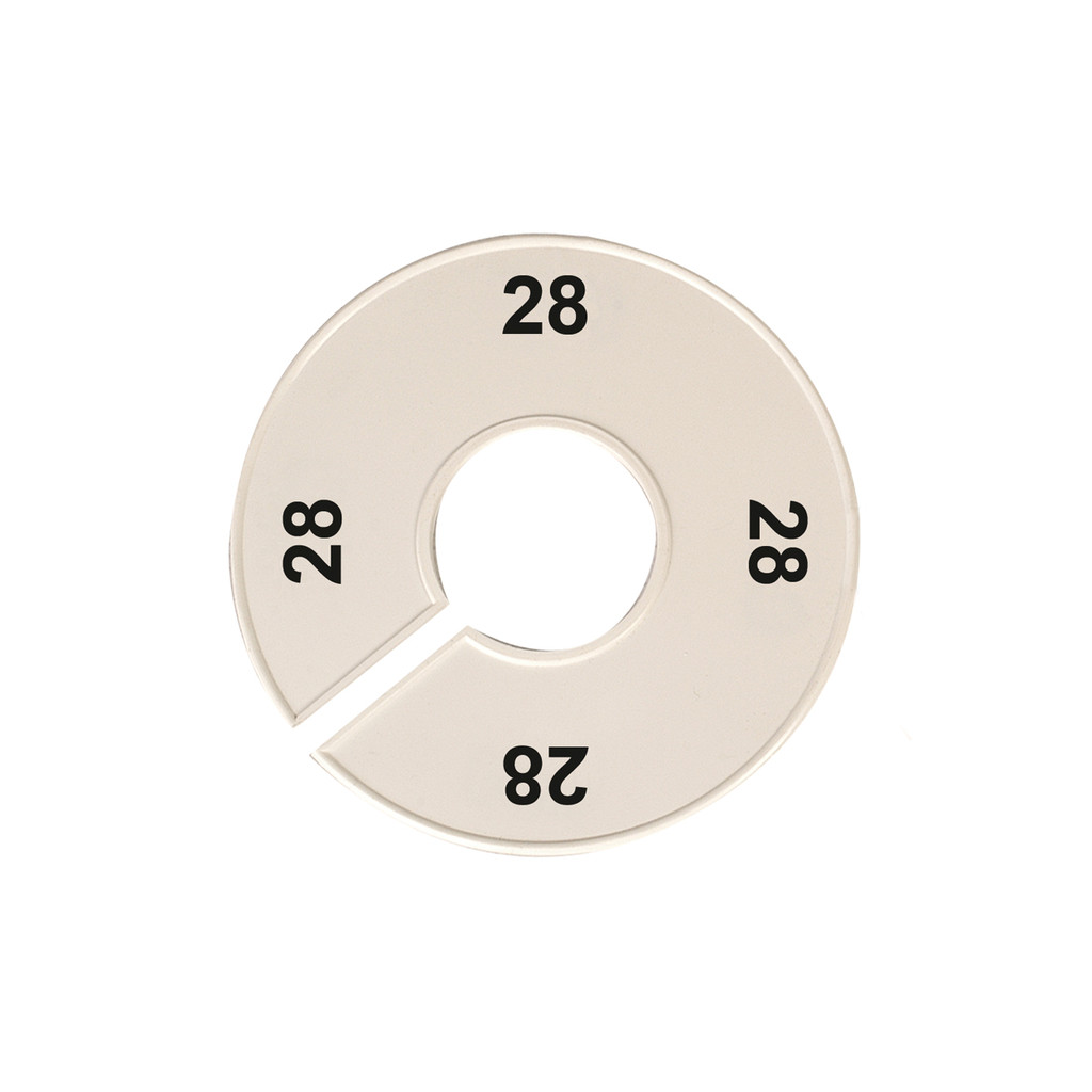 Shop for Shops Size divider for rail size 28 40 DIA Inner x 113 mm DIA Outer(A2074WH.28)