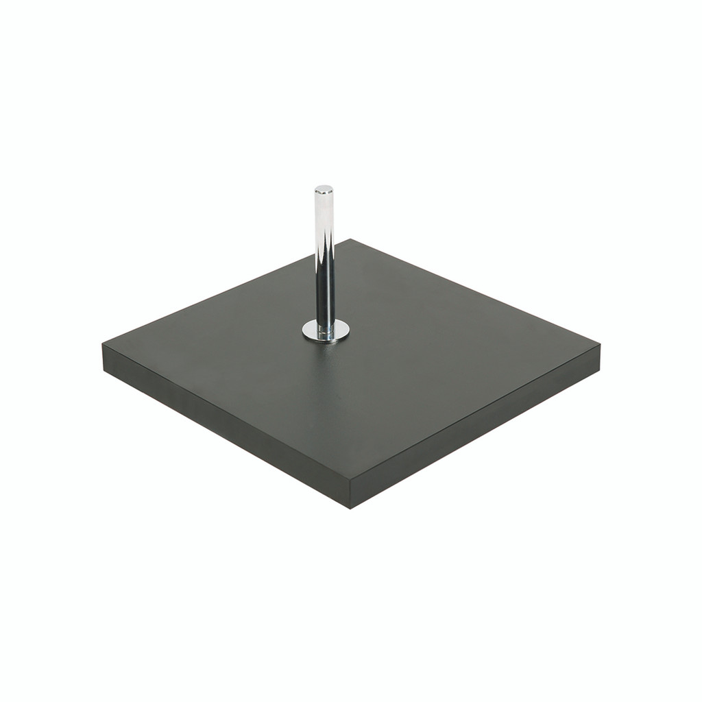 Base for torso or busts with spigot & 900 mm pole (B7602BK)
