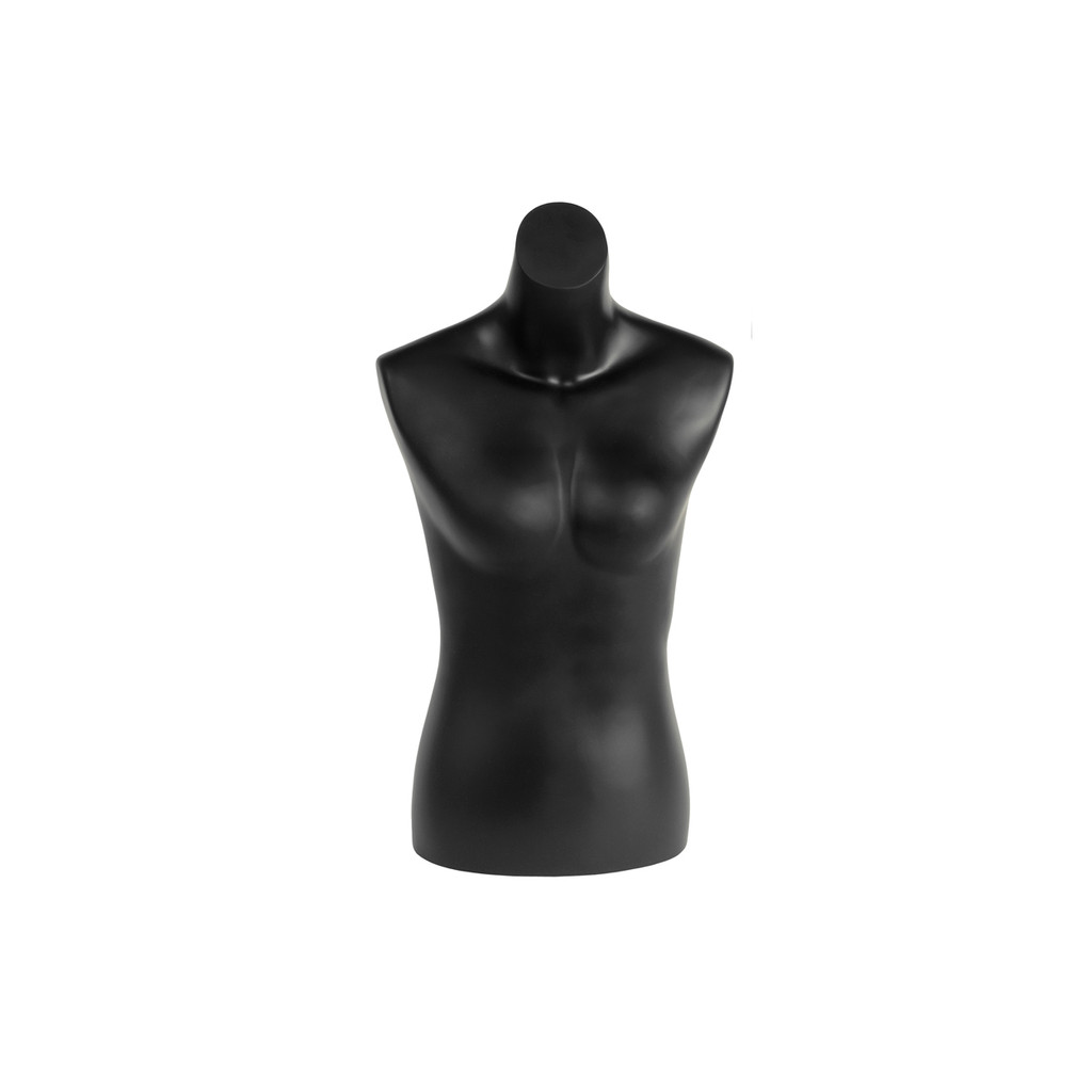 Budget plastic female torso 10-12 with mount for pole (B9332BK)