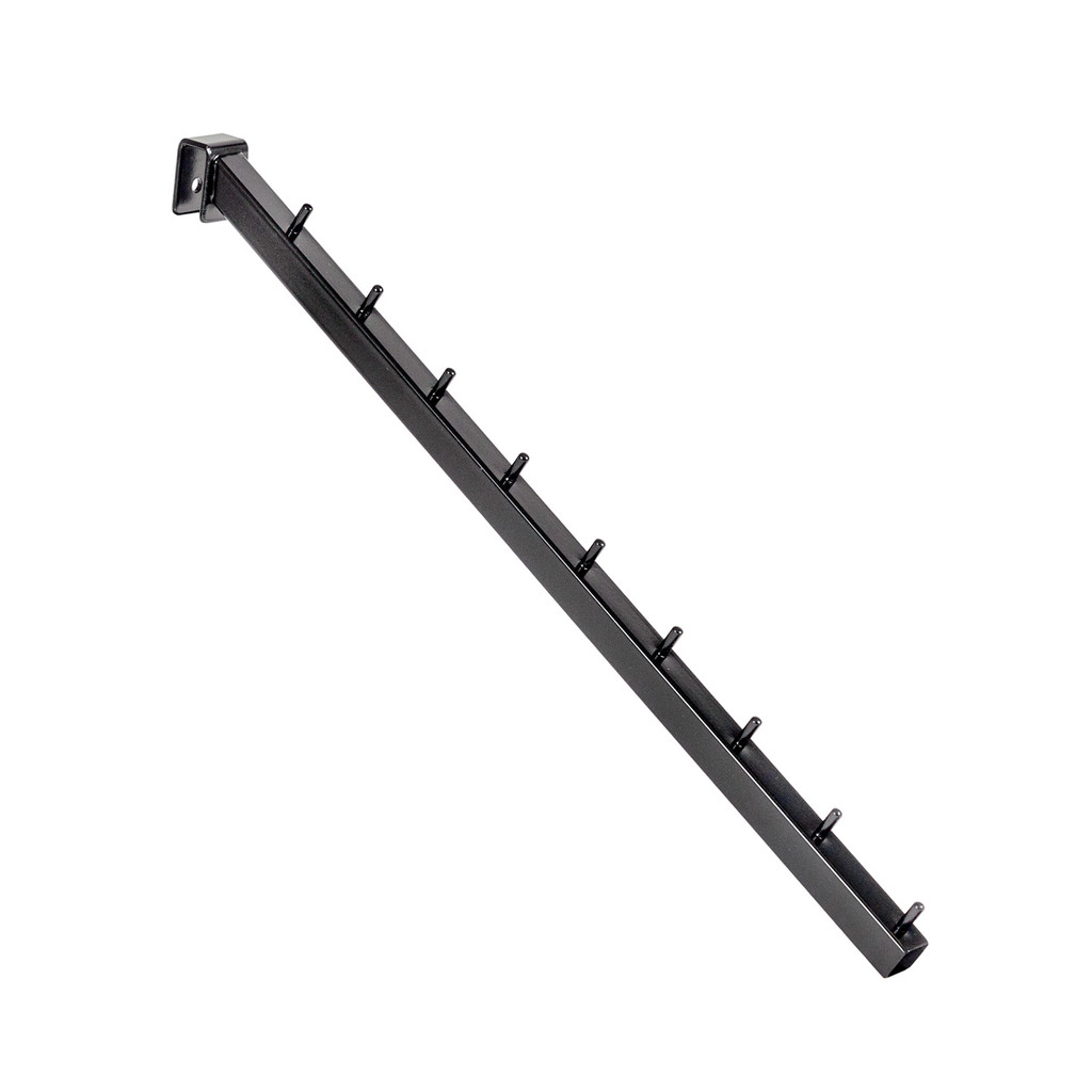 Shop for Shops MAXe backrail waterfall arm with 9 pins 460 mm D 18 x 18 mm section(E4845BKS)
