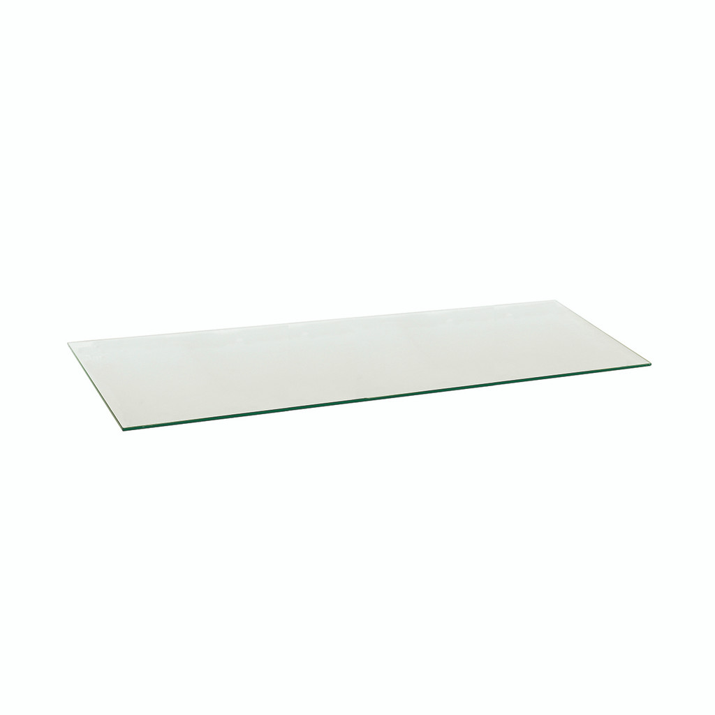 Shop for Shops Replacement tempered glass shelf for 1200 mm wide showcase 1162 W x 452 D x 8 mm Thick(F2650CG)