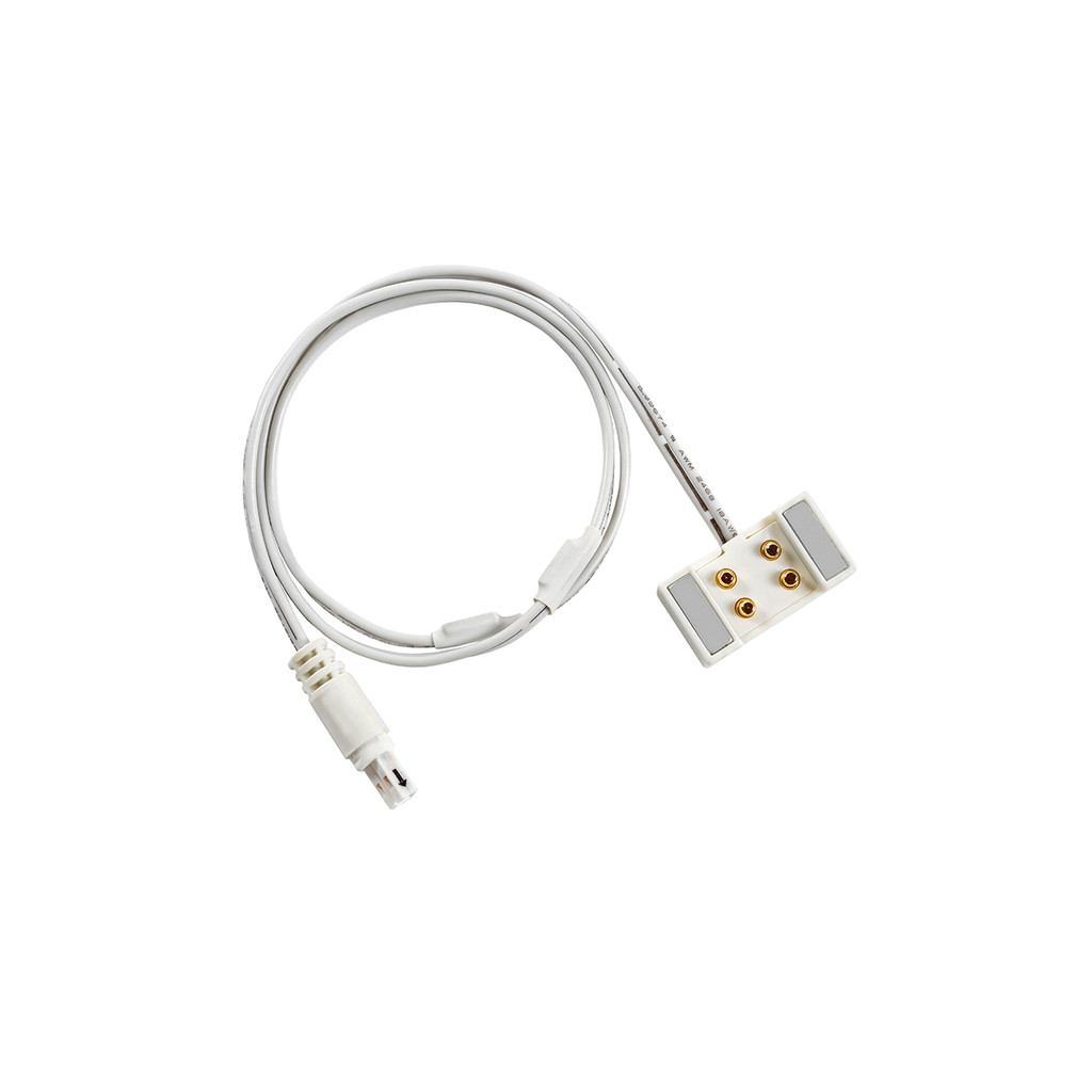 Shop for Shops MAXe magnetic track power feed 600 mm Lead(L60106WHT)