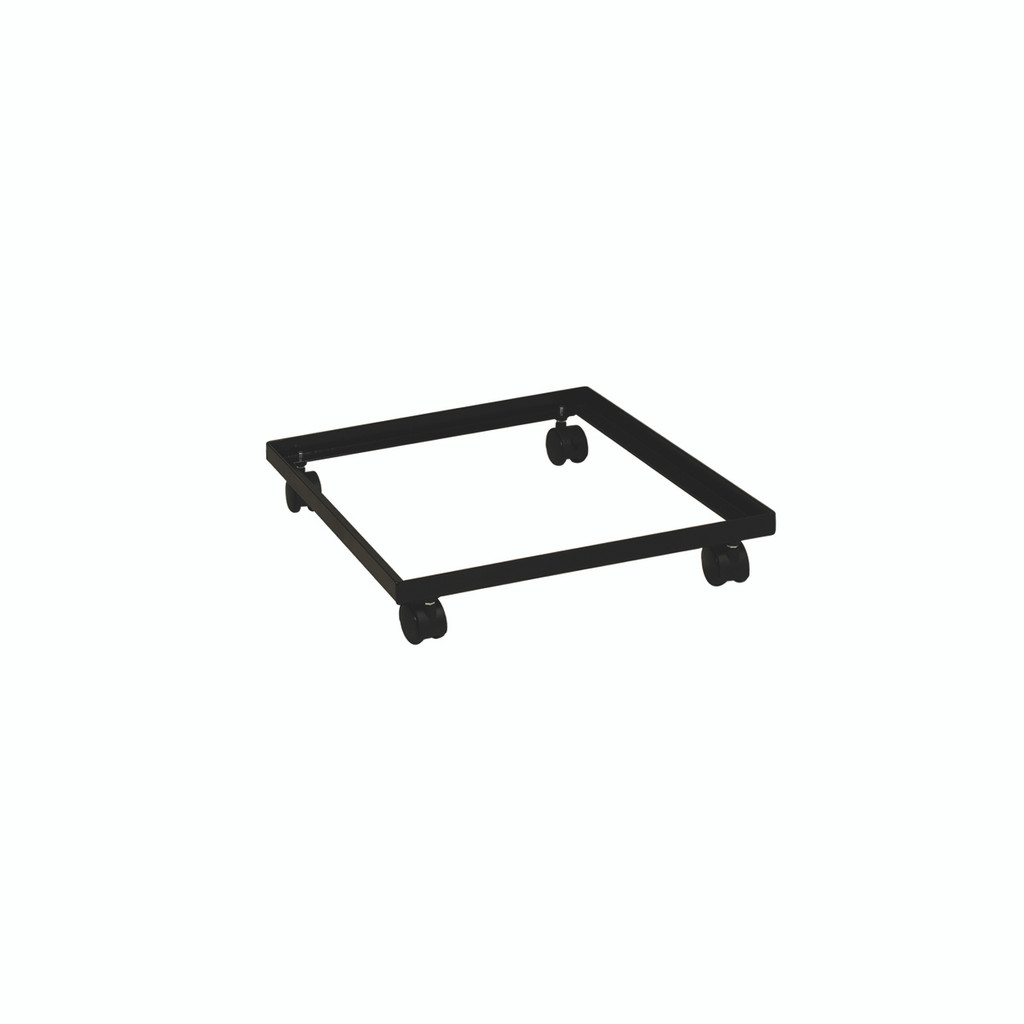 Shop for Shops Base with castors for M1465 clearance wire bin - small 470 W x 470 D x 100 mm H(M1466BK)