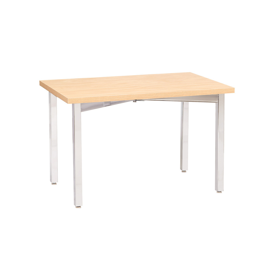 Table with folding base small with 30 mm thick top (M9001PYCH)