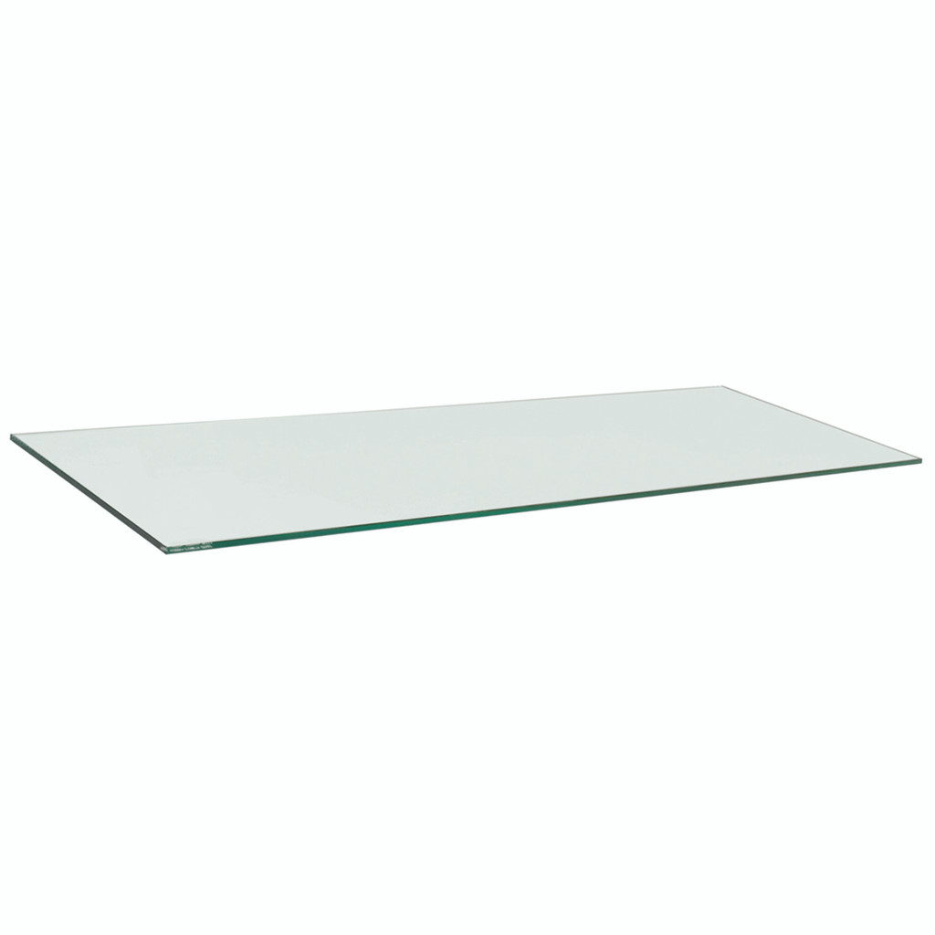Shop for Shops Tempered glass shelf with polished edges 1195 L x 400 D x 8 mm Thick(S9014CG)