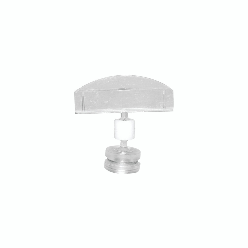 Shop for Shops Small acrylic sign holder with magnetic base 50 W x 51 H with 20 mm DIA Base(T2698CACH)