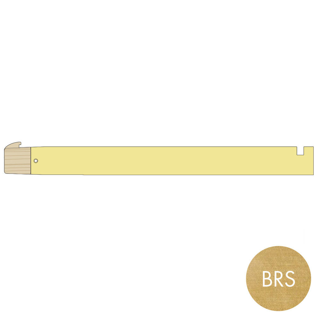Shop for Shops Peggie brass peg 250 mm(P2250BRS)