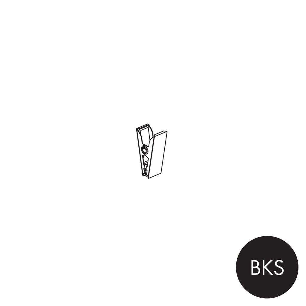 Shop for Shops Peggie clip for use with noteboard(P5010BKS)