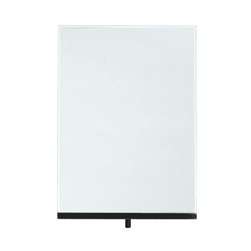 Shop for Shops Signage hardware acrylic ticket frame fits stem A4 Portrait(T1212CABKS)