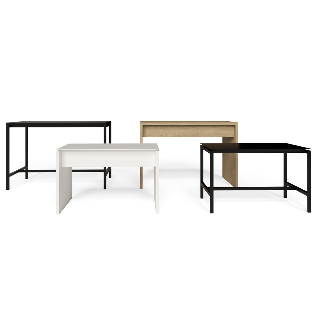 Ditto table frame - timber small 950 W x 600 D x 580mm H(D6632WH)