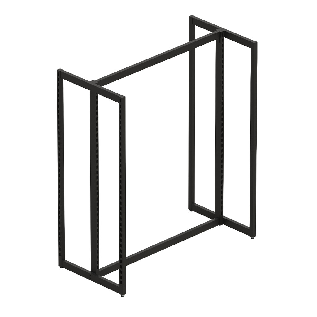 MAXe H frame gondola 1200 bay & 2 x 600 mm end bays 1288 W x 632 D x 1480 mm H(E0615BKS)