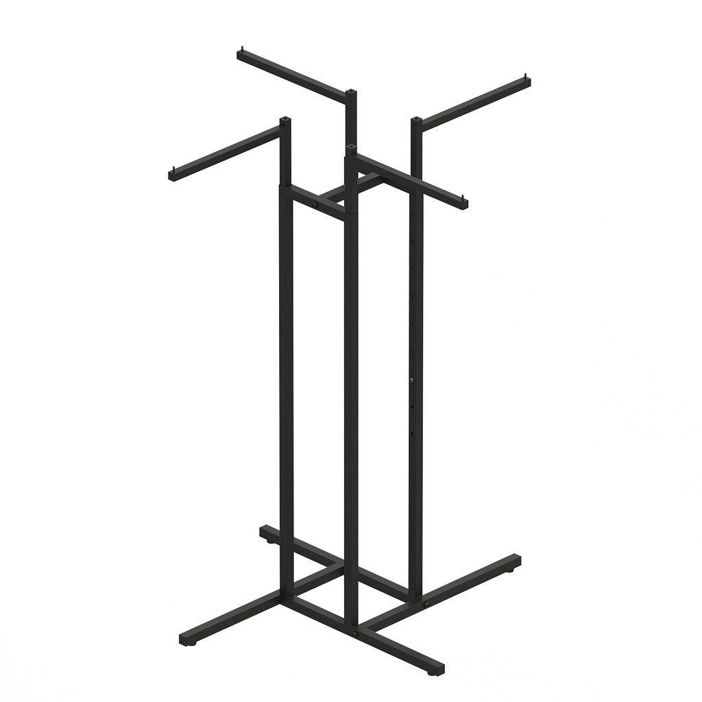 4-Way Rack Kit With 4 x Straight Arms  Black Sand(RFWK4S0W.1BKS)