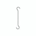 Shop for Shops Hanging hook 750 L x 2.5 mm Wire(A1755CH)