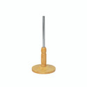 Shop for Shops Round timber stand with pole for child torsos or busts Base 260 DIA 740 mm H(B7662BH)