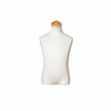 Shop for Shops Kids fabric bust ages 5-6 mid length to hip HT=450, Chest=630, W=580 mm(B9140WH)
