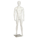 Shop for Shops Fibreglass male mannequin fashionable pose with head HT=1920, Chest=930, W=760 mm(B9406WH)