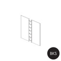 Shop for Shops MAXe end bay inner metal panel set 560 H - 600 mm bay 297 W x 17 mm Thick(E0706.4BKS)