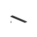 Shop for Shops MAXe double sided post flat foot - single sided 50 W x 375 D x 8 mm Thick(E2301.4BKS)