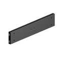 Shop for Shops MAXe base joining rail 600 mm bay 568 W x 120 H x 25.4 mm D(E2606.4BKS)