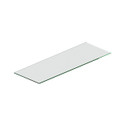 Shop for Shops MAXe 10 mm glass H frame gondola top - small 1285 W x 450 D x 10 mm Thick(E6813.4CG)