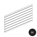 Shop for Shops MAXe slatwall panel 560 H - 1200 mm bay 1190 W x 18 mm Thick(E8012.4BK)