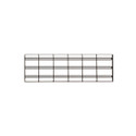 Shop for Shops MAXe slatwall mesh panel 240 H - 900 mm bay 890 W x 18 mm Thick(E8309BKS)