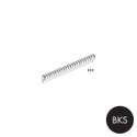 Shop for Shops MAXe 30 mm shelf divider rear adaptor 600 mm bay 593 W x 45 H x 25 mm D(E9116.4BKS)