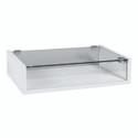 Shop for Shops Counter top display case with lockable glass top 390 D x 590 W x 138 mm H(F1900WH)