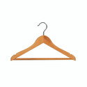 Shop for Shops Kids wooden hanger with notches & rail 350 W x 12 mm Thick(H2604BH)