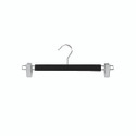 Shop for Shops Wooden hanger premium flat with clips at ends 330 W x 12 mm Thick(H2634BK)