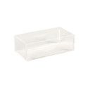 Shop for Shops Acrylic container rectangular 200 x 100 x 75 mm H(M2710CA)