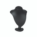 Shop for Shops Leatherette jewellery bust large 190 W x 150 D x 270 mm H(M3411BK)