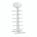 Shop for Shops 6 piece acrylic eyewear stand for countertop with top mirror 480 H x 185 W x 160 mm D(M3650CA)
