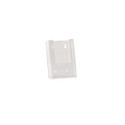 Shop for Shops Single DL brochure holder wall mounted 165 H x 110 W x 45 mm D(M4200CA)