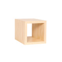 Shop for Shops Small square wooden display cube 298 x 298 x 400 mm D(M5400PY)