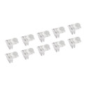 Shop for Shops Shelf support clip single side fitted with grommet pack of 10(S1384CACL)