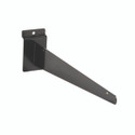 Shop for Shops Slatwall shelf bracket 300 mm L 300 L x 2.2 mm Thick(S1658BK)