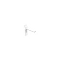 Shop for Shops Slatwall hook 100 L x 5.8 mm DIA(S1680WH)