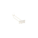 Shop for Shops Slatwall/pegboard hook with 80 x 26 mm flipper scan plate 225 L x 5 mm DIA(S3472WHCL)