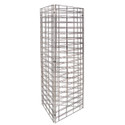 Shop for Shops Slatwall Mesh Triangle Kit Equilateral Triangle 1500 H x 600 W X 600mmD Chrome(SMTK1506CH)