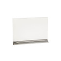 Shop for Shops Freestanding acrylic ticket frame with metal base A4 Landscape with 60 mm D Base(T1200CACH)