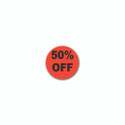 Shop for Shops Round sale stickers 50% off 25 mm DIA(T1568FO)